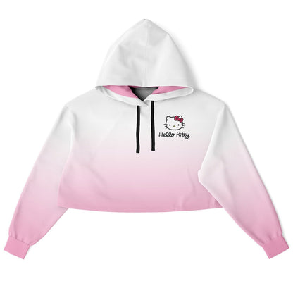 Hello Riddim Cropped Hoodie