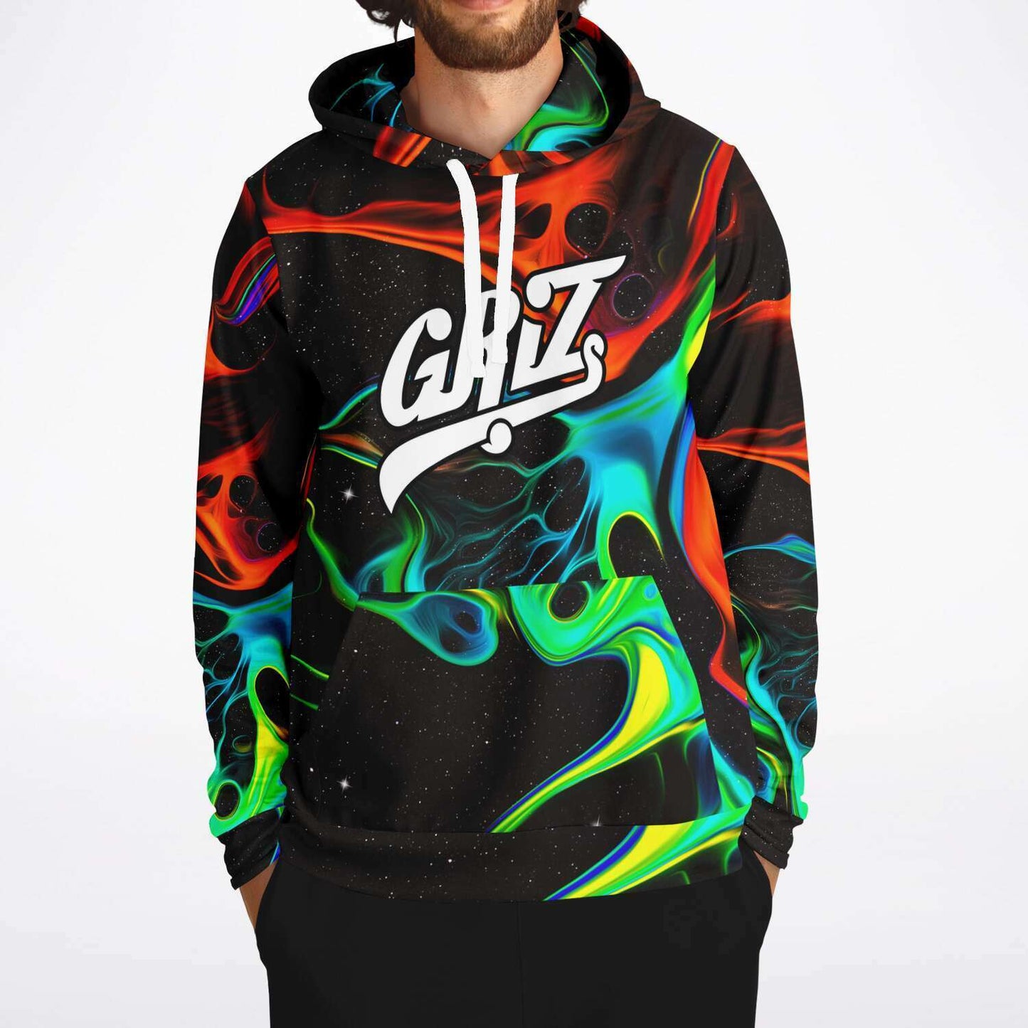 GRiZ Acid Trip Galaxy Rave Hoodie