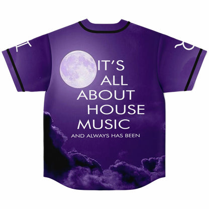 Gem & Tauri Purple Night Sky Rave Baseball Jersey