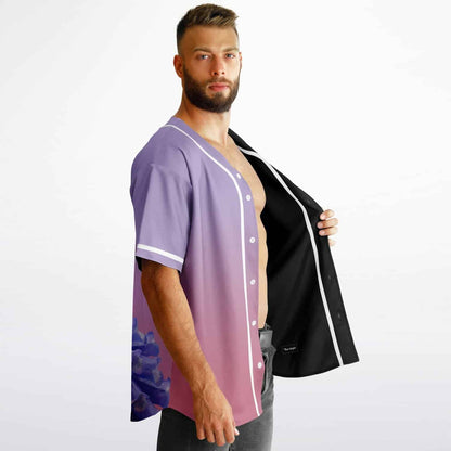 Flume Pink Kaleidoscope Reversible Baseball Jersey