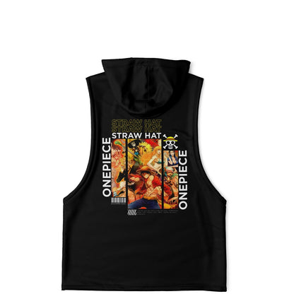 Luffy one piece Sleeveless hoodie