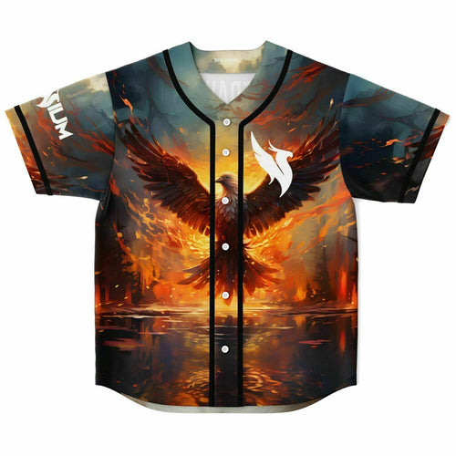 Illenium Black Phoenix Rave Baseball Jersey