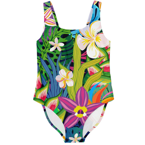 Dark Tropical Jungle Rave Swimsuit