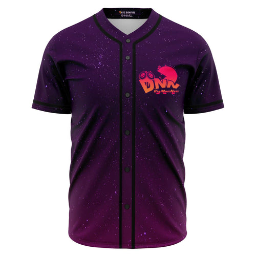 DigiNamNam Deep Purple Starry Galaxy Rave Baseball Jersey