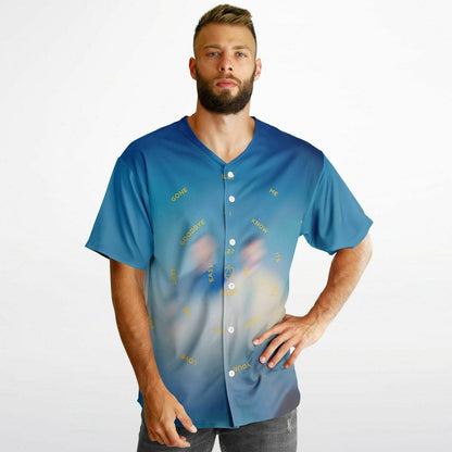 ODESZA Lyric Icosahedron Reversible Baseball Jersey