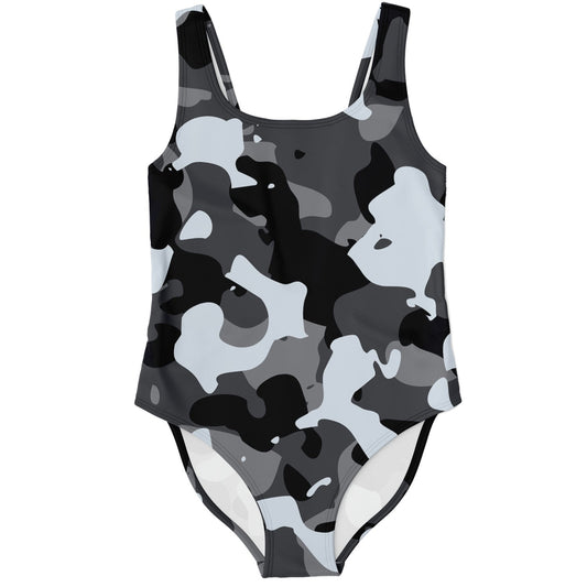 Grey Camouflage Rave Swimsuit