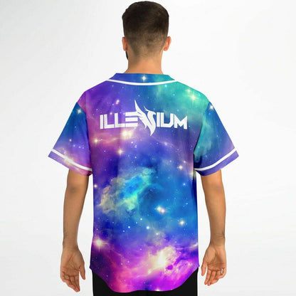 Illenium Galaxy — Cosmic Nebula Rave Baseball Jersey