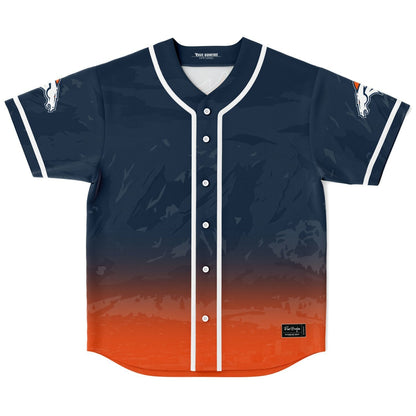 Illenium Navy Blue Mountain Range Rave Baseball Jersey