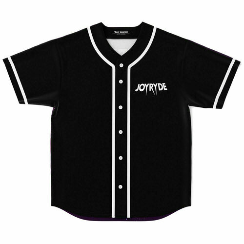 JOYRYDE Black Plain Rave Baseball Jersey