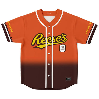 Orange Brown Reese’S Candy Rave Baseball Jersey