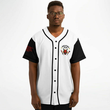 White Body ‘Hellfire Club’ Rave Baseball Jersey