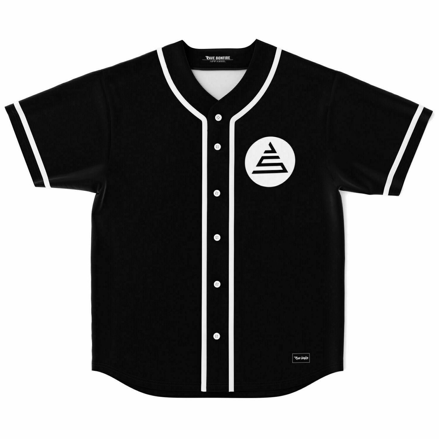 John Summit Black Minimal — Rave Baseball Jersey