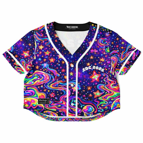 Vctoria Cropped Baseball Jersey