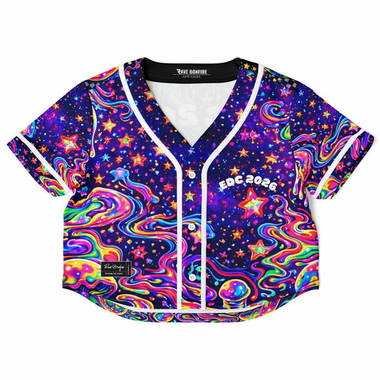 Vctoria Cropped Baseball Jersey