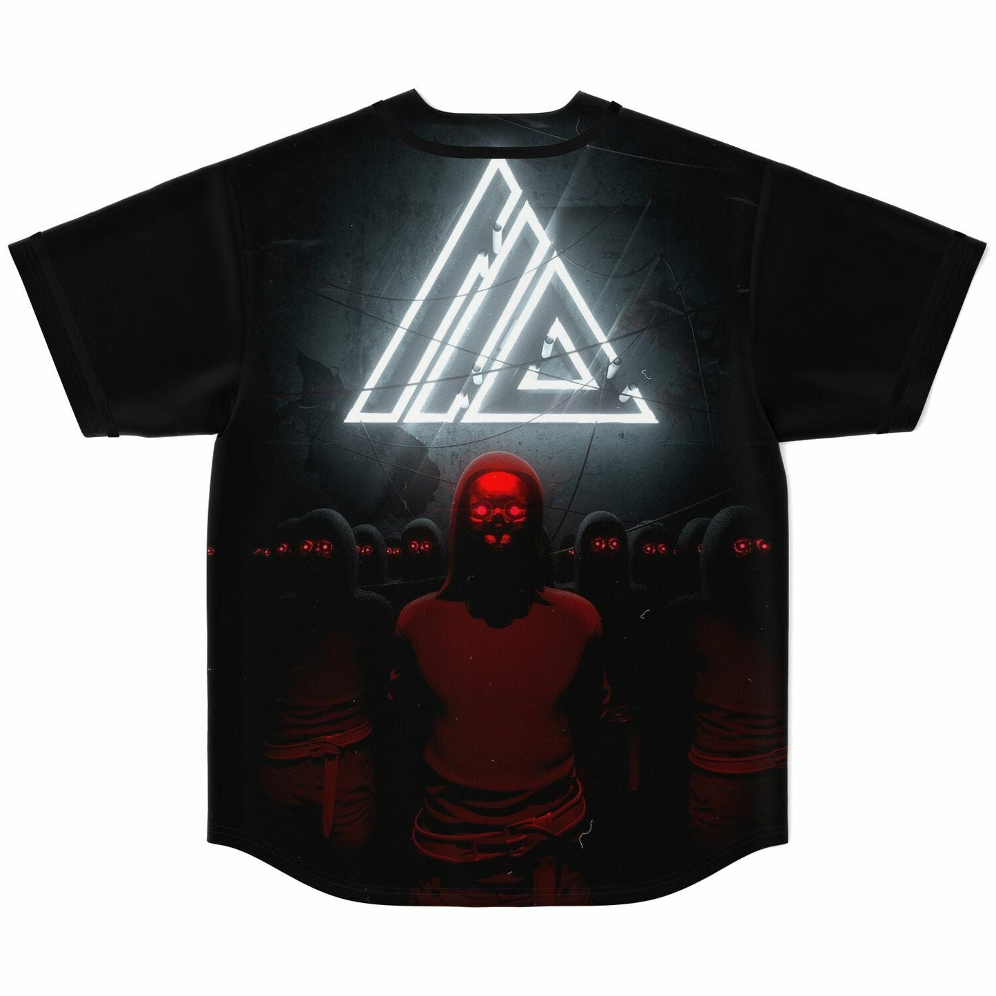 ATLiENS Black Bold Wordmark Rave Baseball Jersey