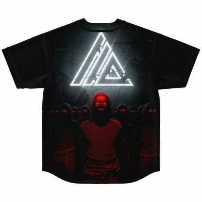 ATLiENS Black Bold Wordmark Rave Baseball Jersey
