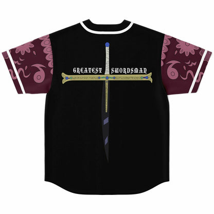 Black Body One Piece Rave Baseball Jersey