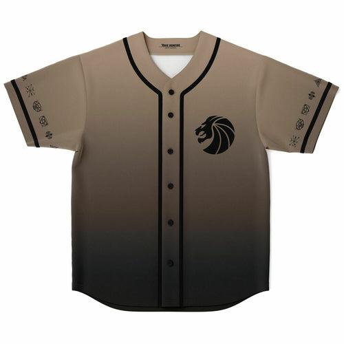 Seven Lions Tan Lion Head Rave Baseball Jersey
