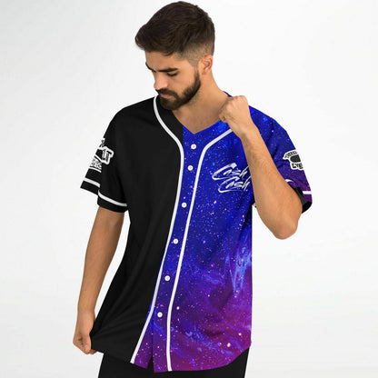 Cash Black Paired Split Rave Baseball Jersey