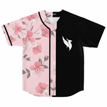 ILLENIUM Soft Pink Cherry Blossom Rave Baseball Jersey