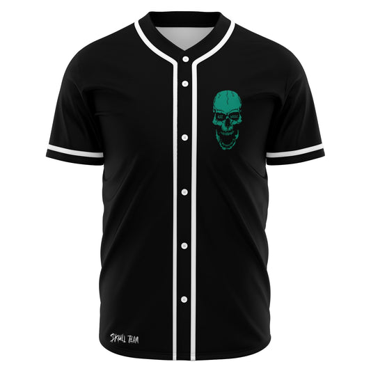 Kai Wachi Black Skull Formed Rave Baseball Jersey