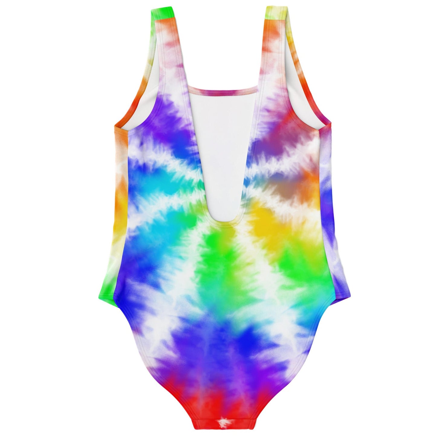 Full Rainbow Spiral Rave Swimsuit