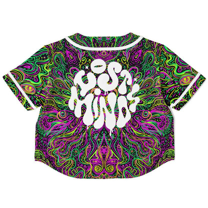 Lost my mind Cropped Rave Top