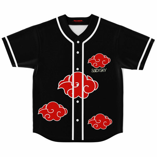 Said The Sky Black Red Akatsuki Rave Baseball Jersey