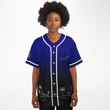 Porter Robinson Royal Blue Outline Dove Rave Baseball Jersey