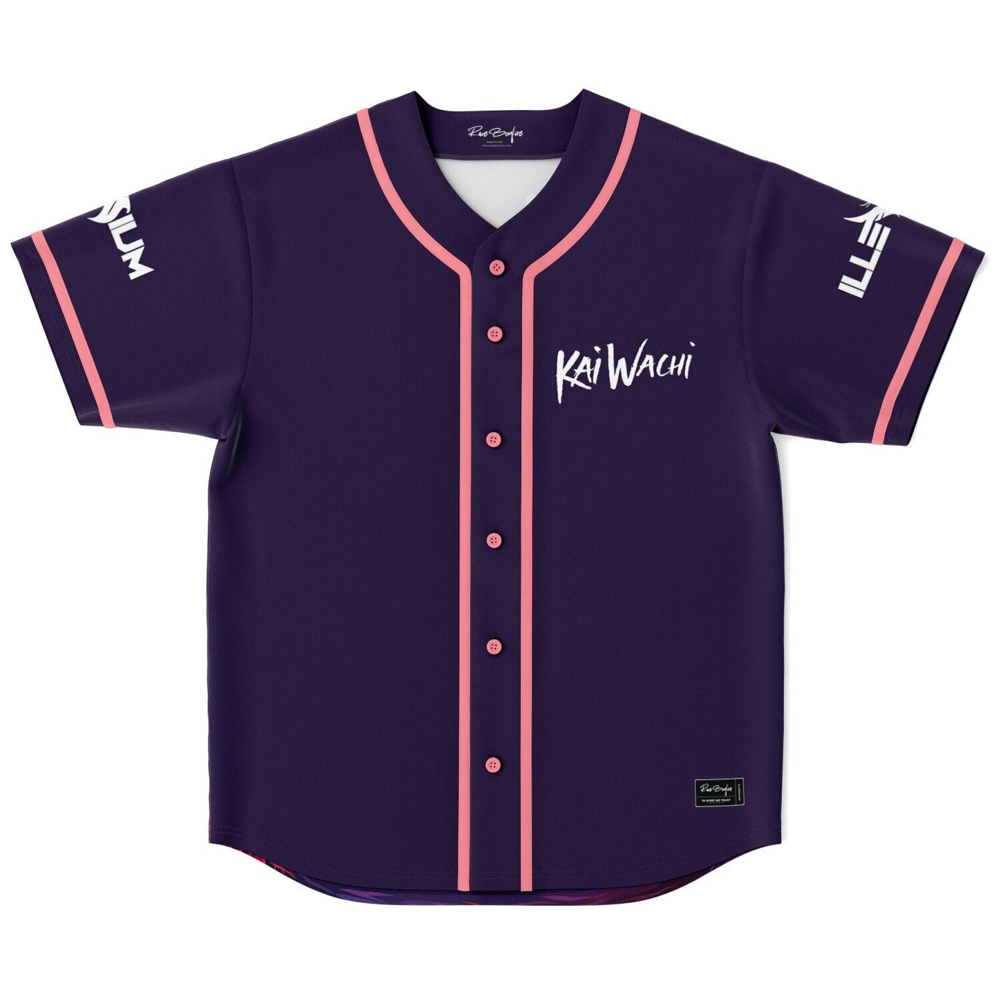 Kai Wachi Deep Purple Rave Baseball Jersey