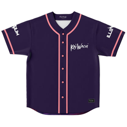 Kai Wachi Deep Purple Rave Baseball Jersey