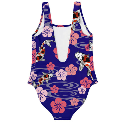 Royal Japanese Koi Rave Swimsuit