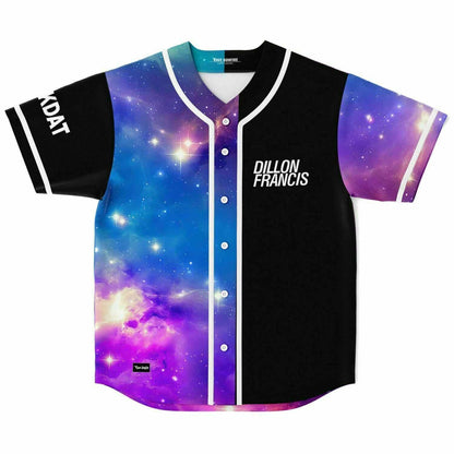 Dillon Francis Black Outer Space Rave Baseball Jersey