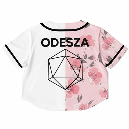 Ode Cropped Baseball Jersey
