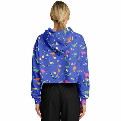 Dinos Memphis Cropped hoodie