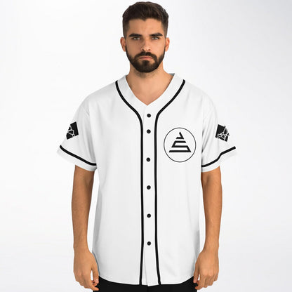 John Summit White Triangle Rave Baseball Jersey