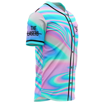 Gareth Emery Pastel Holographic Rave Baseball Jersey