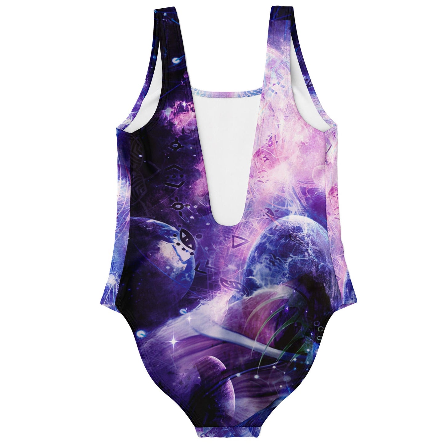 Purple Cosmic Space Rave Swimsuit