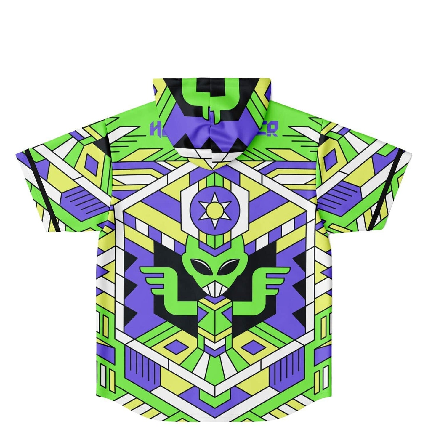 Headbanger Hooded Baseball Jersey