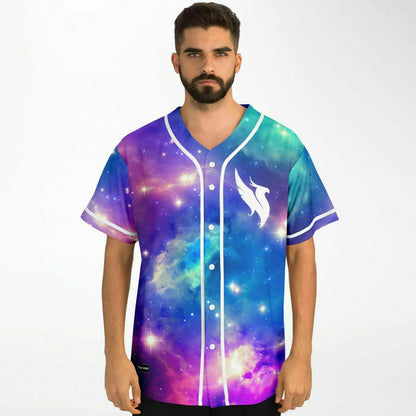 Illenium Galaxy — Cosmic Nebula Rave Baseball Jersey