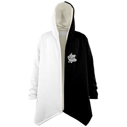 Marshmello Black White Dripping Smiley Rave Cloak
