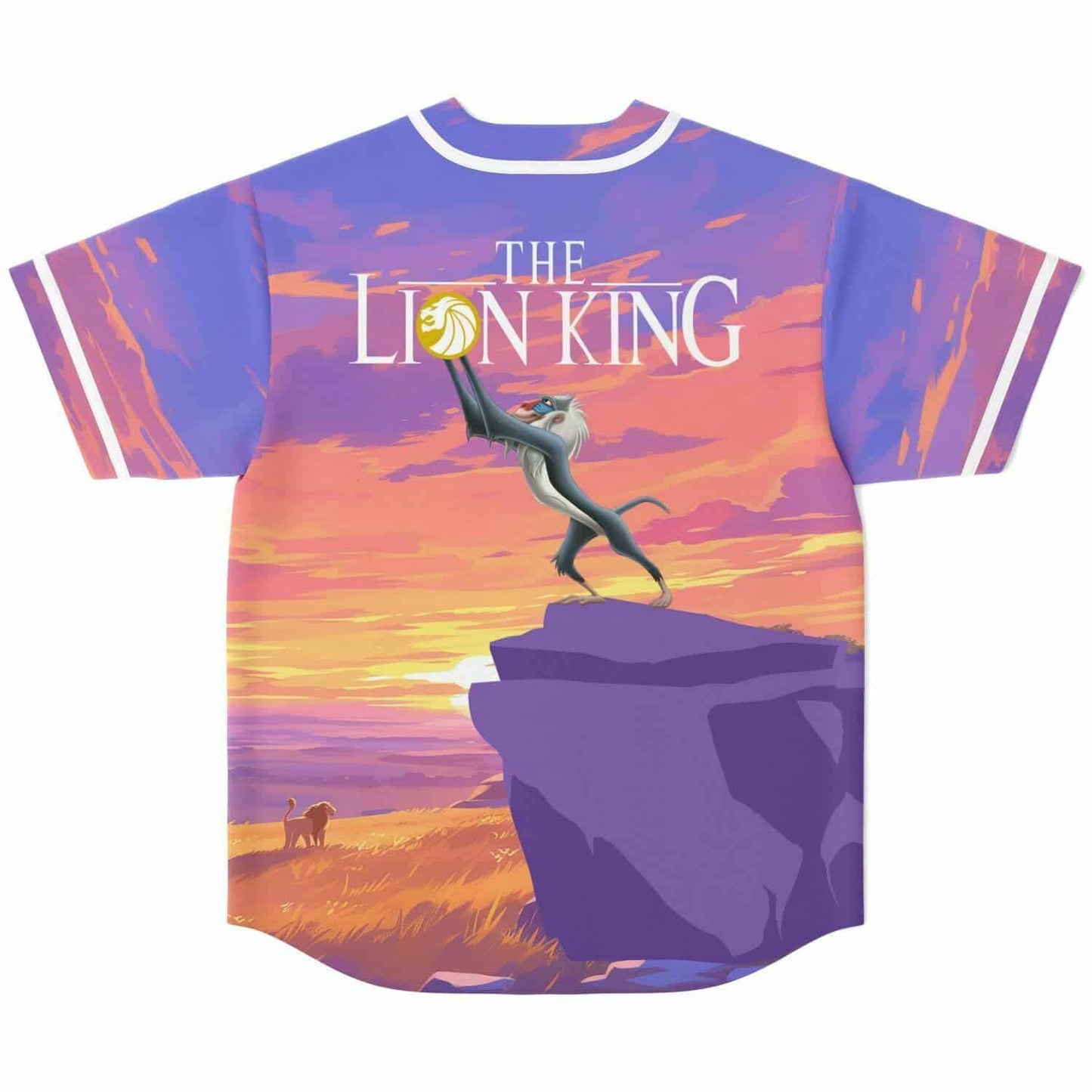 Seven Lions Sunset Palette Lion King Rave Baseball Jersey
