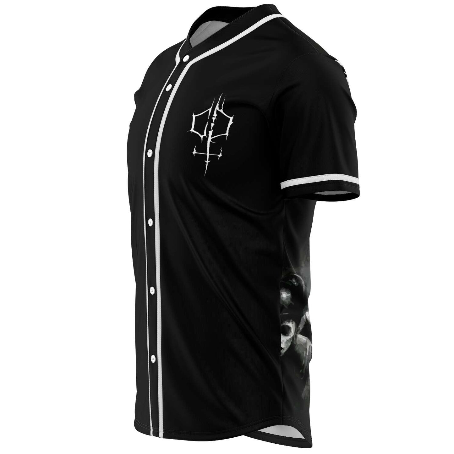 Code Pandorum Black Grimy Horror Rave Baseball Jersey