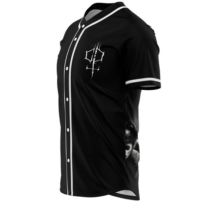 Code Pandorum Black Grimy Horror Rave Baseball Jersey