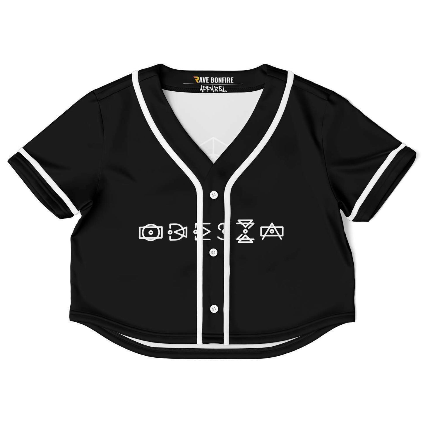 Light dispersion crop top jersey