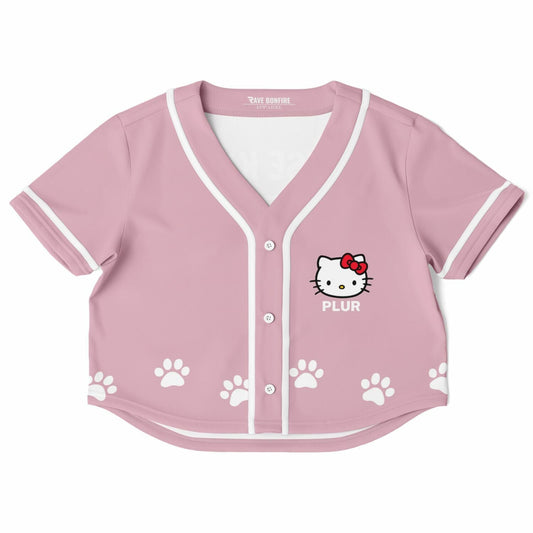 Wendy custom Cropped Baseball Jersey V2
