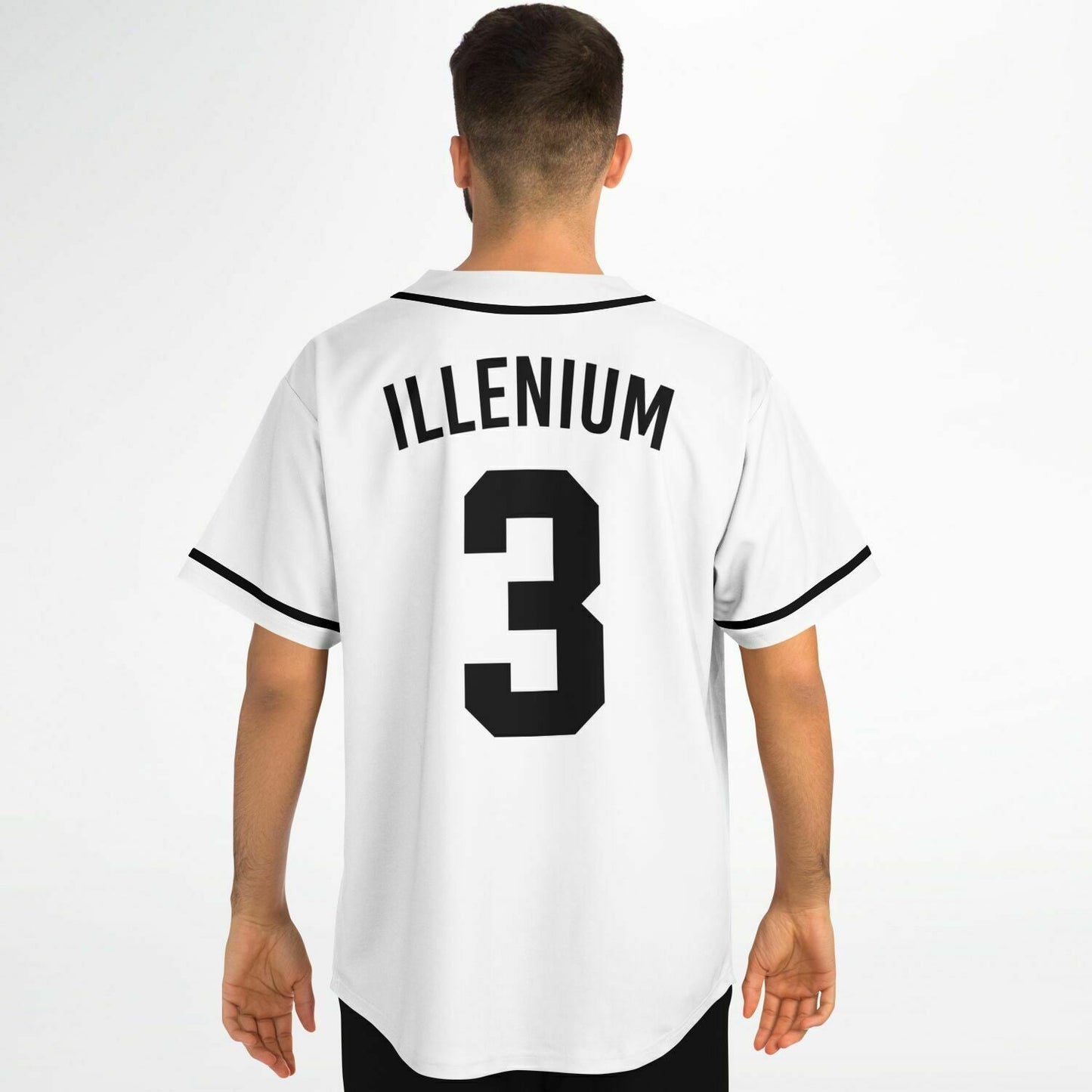 Illenium White Phoenix Rave Baseball Jersey