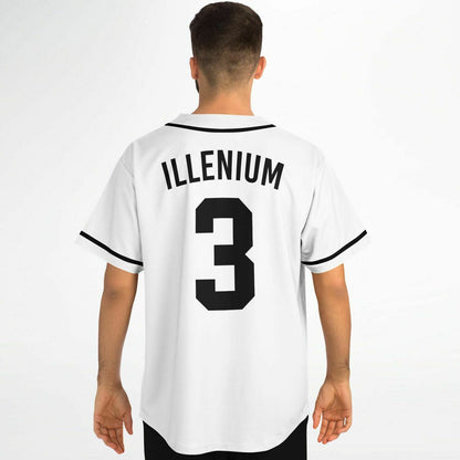 Illenium White Phoenix Rave Baseball Jersey