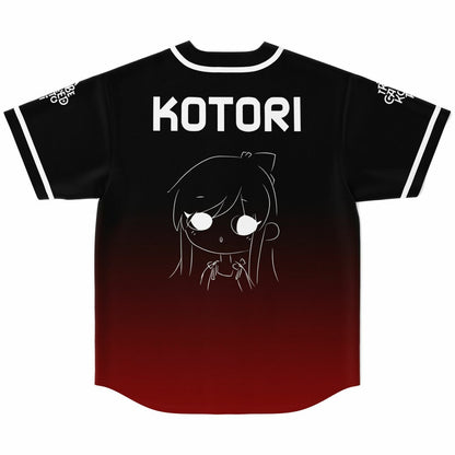 Kotori Black Deep Anime Girl Rave Baseball Jersey