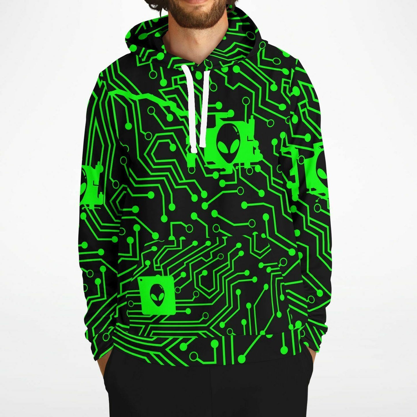 Alienator Motherboard circuit custom hoodie